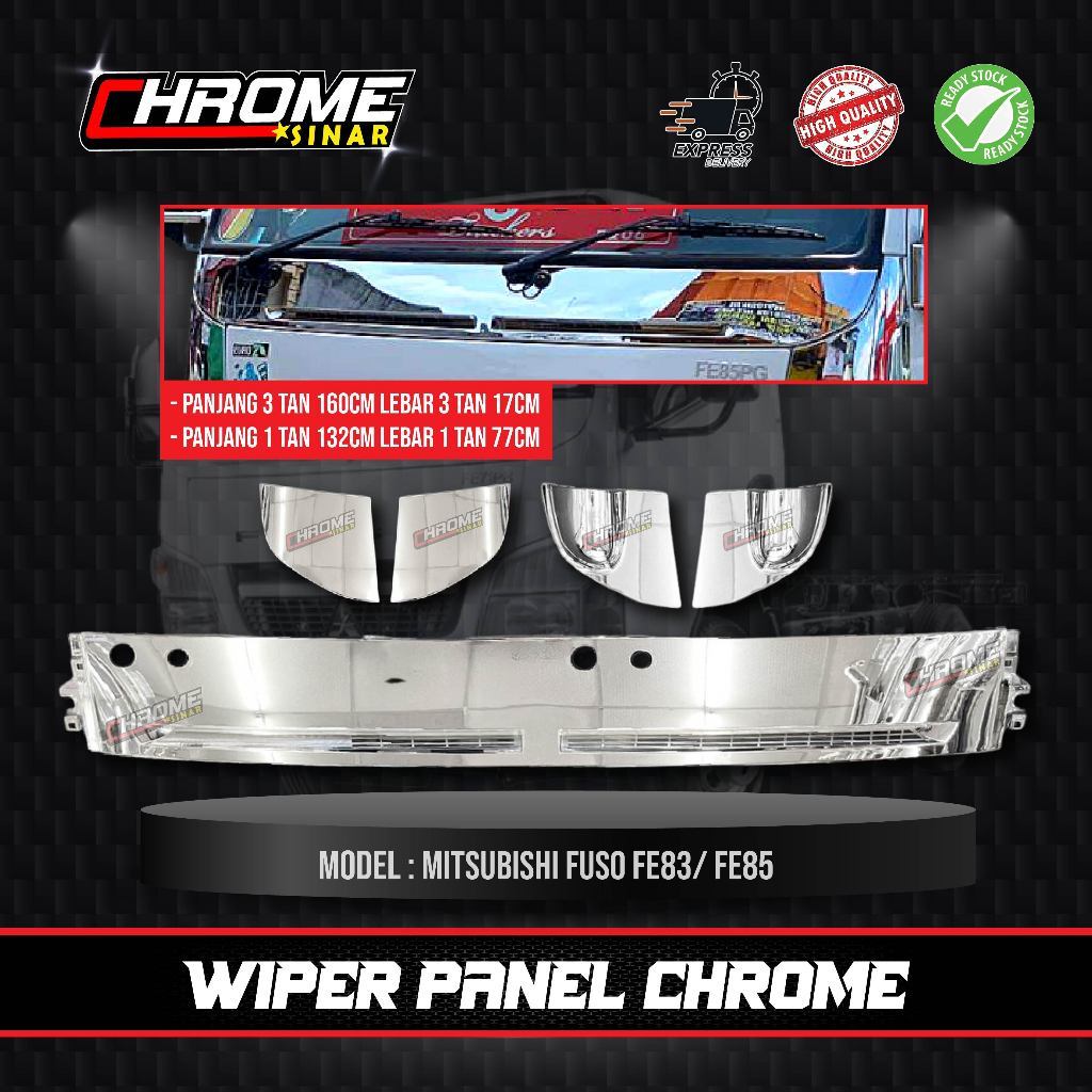 MITSUBISHI FUSO FE83/FE85 PANEL WIPER CHROME