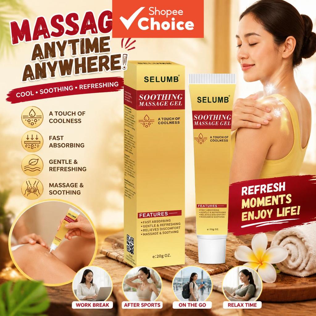 Arnica Refreshing Moisturizer Gel Fast Absorbing Soothing Face Body Work Sports เครื่องมือดูแลผ่อนคล