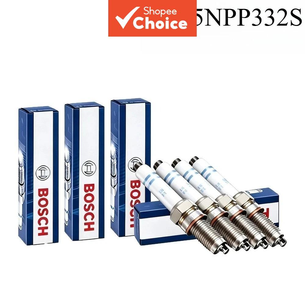สําหรับ Bosch Fq5npp332s หัวเทียนแพลตตินั่มคู่ เหมาะสําหรับ VW Passat B7 Typ 3C เครื่องยนต์ EA888 1.