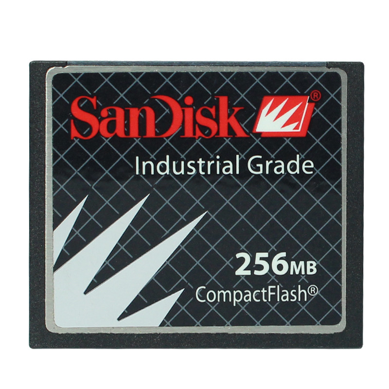 ssd sdcard แท้ Original Sandis CF 256M การ์ดหน่วยความจําเกรดอุตสาหกรรมเครื่องโฆษณา Soft Router Naco เครื่อง CNC เครื่องมือการ์ดหน่วยความจํา