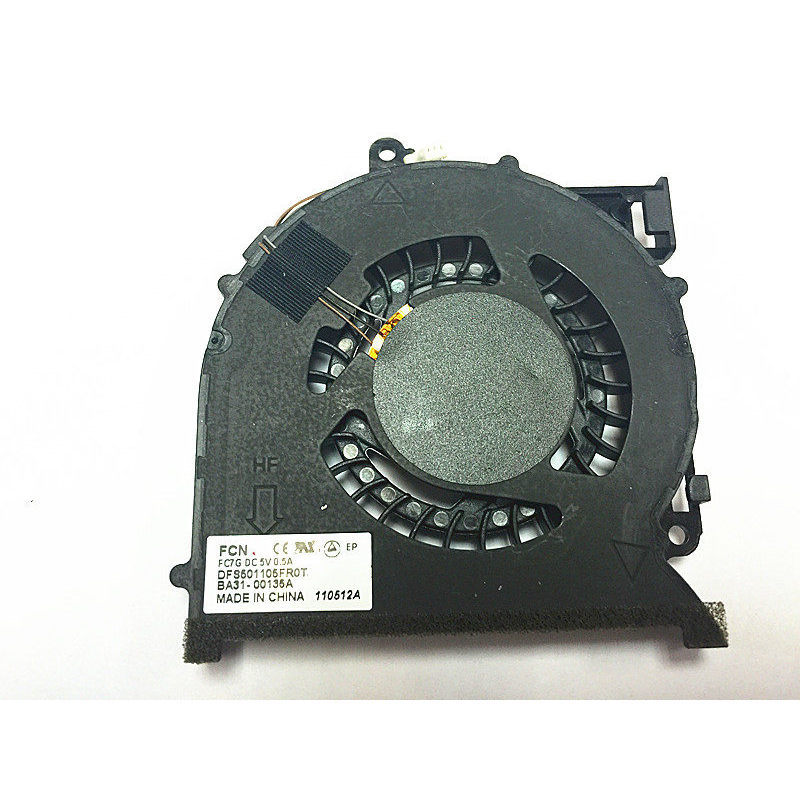 ใหม่เปลี่ยนพัดลมระบายความร้อนสําหรับ SAMSUNG NP880Z5E 870Z5E 770Z5E 780Z5E NP680Z5