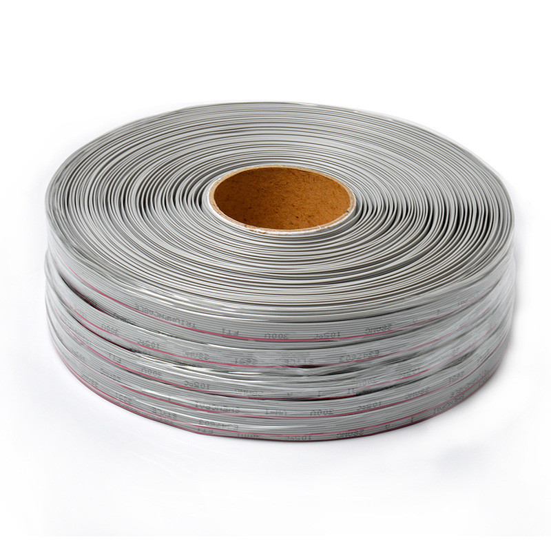 สายเคเบิล Shengpai Red Edge Gray รุ่น UL2651-28AWG/26-core สำหรับการเชื่อมต่อจอภาพ สายเคเบิลสำหรับกา