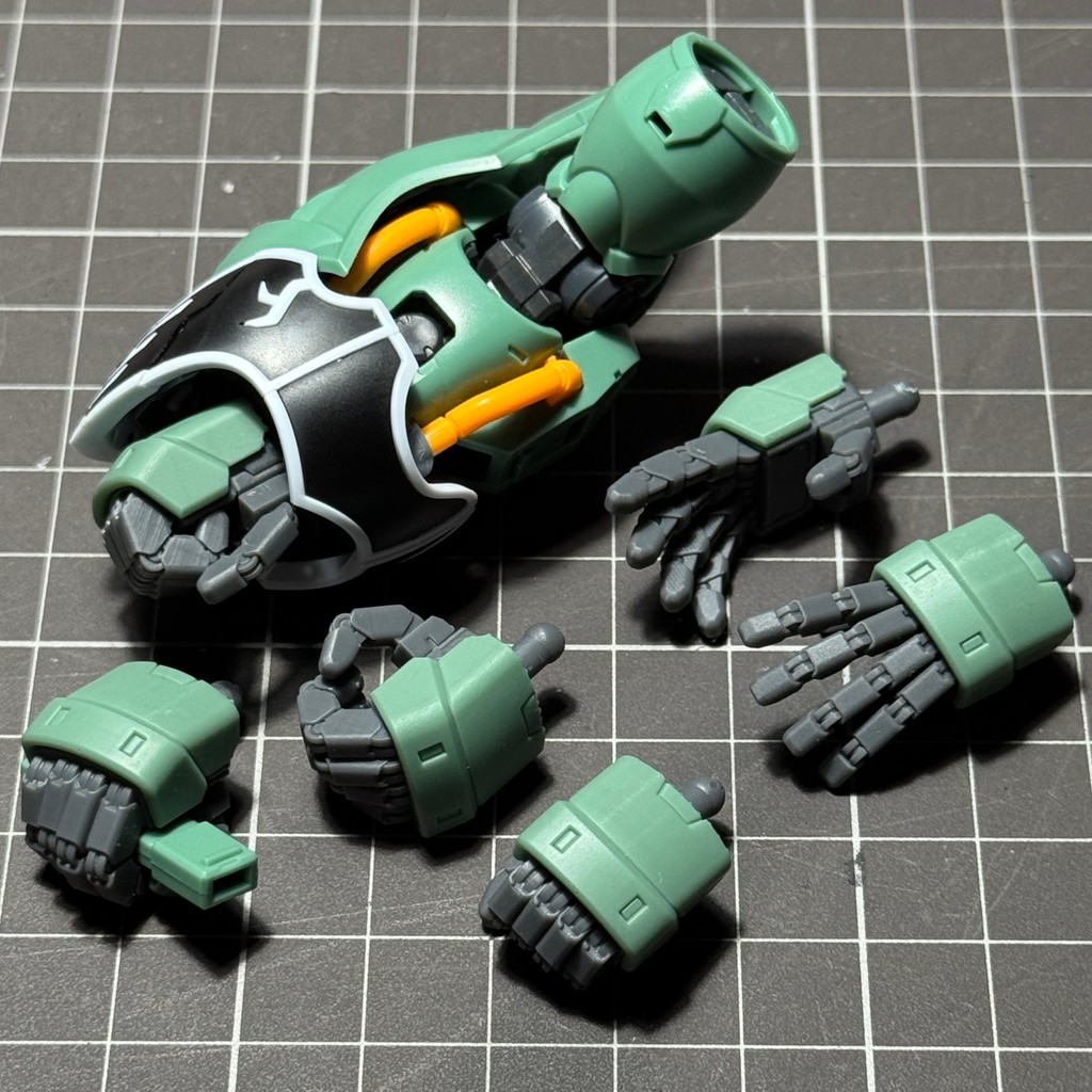 โมเดลการ์ตูนเล่น Osiris Wings Kendeli Axis Big Green Pepper สี 3D การพิมพ์จัดแต่งทรงผมมือ