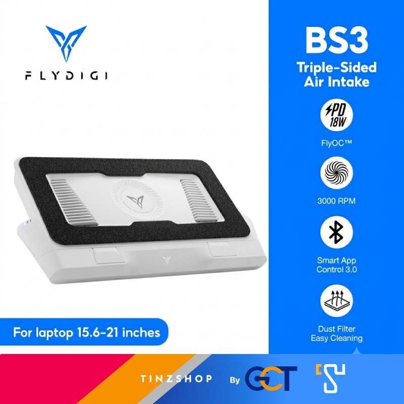 [Tinzshop] Flydigi Bs3 พัดลมระบายความร้อนระบบ Turbo ที่ทรงพลัง