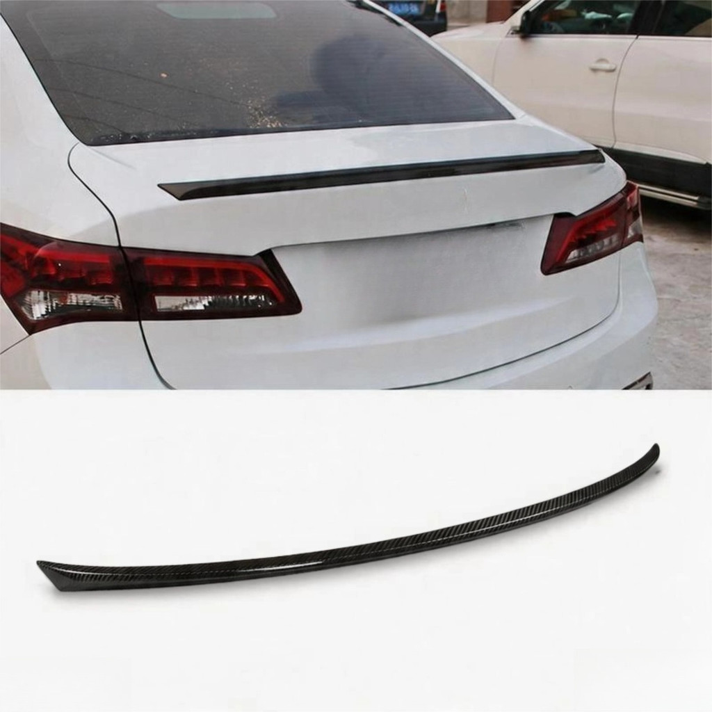 Premium-สําหรับ Acura TLX TLX-L 2015 รถด้านหลังสปอยเลอร์ Wing การปรับเปลี่ยนส่วนด้านหลังสปอยเลอร์ Wi