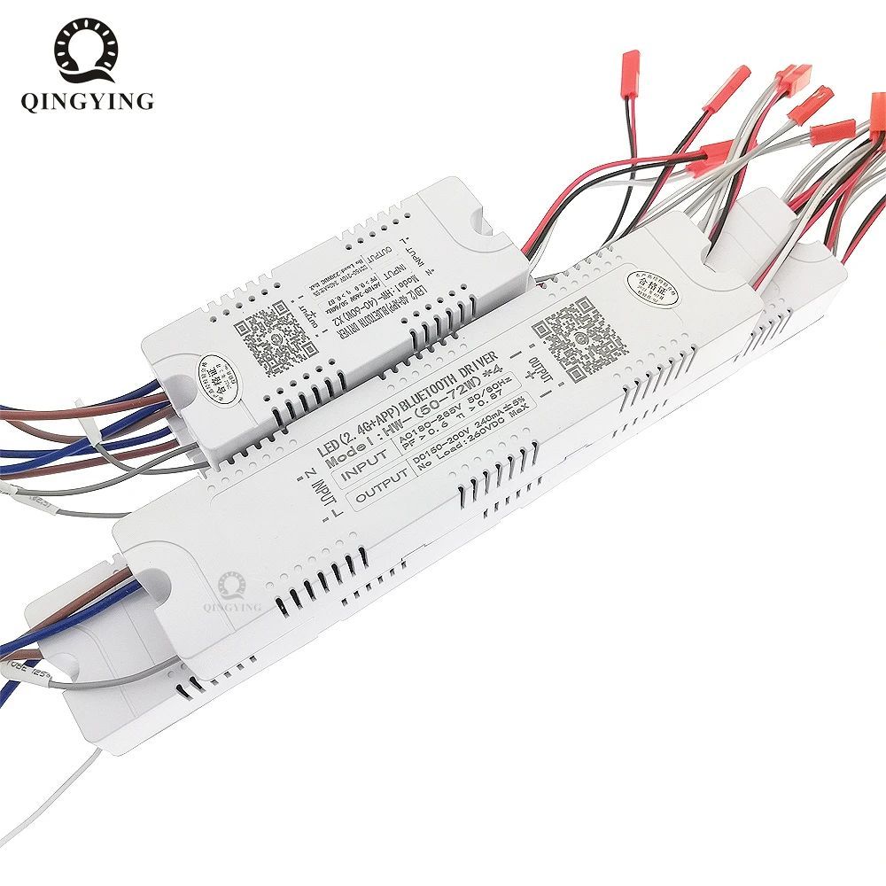 5 ชิ้น 2.4G อัจฉริยะ LED Driver 12-40Wx2 40-60Wx2 50-72Wx2 40-60Wx4 40-60Wx6 50-72Wx4 แหล่งจ่ายไฟ Tr