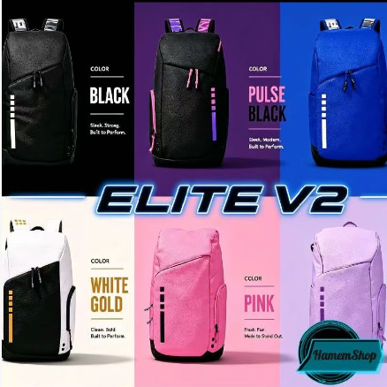 ขาย[เน้นคุณภาพระดับไฮเอนด์] Air Cushion Basketball Elite Bag Elite Bag Student V3 Campus School bagB