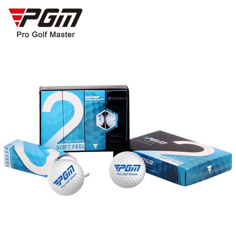 PGM-golfmasterPGM Q001 Driving Range Golf Ball Box 2 ชิ้น Double Layer Golf Ball