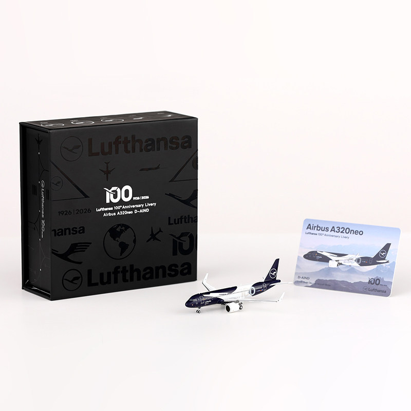 HX Models 1/400 หลัก A320NEO โลหะ D-AING/D-AIND