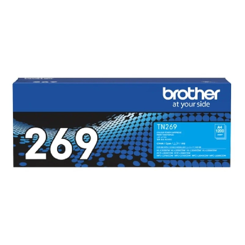 BROTHER ผงหมึก รุ่น TN-269C สีฟ้า ขนาด 1,200 แผ่น