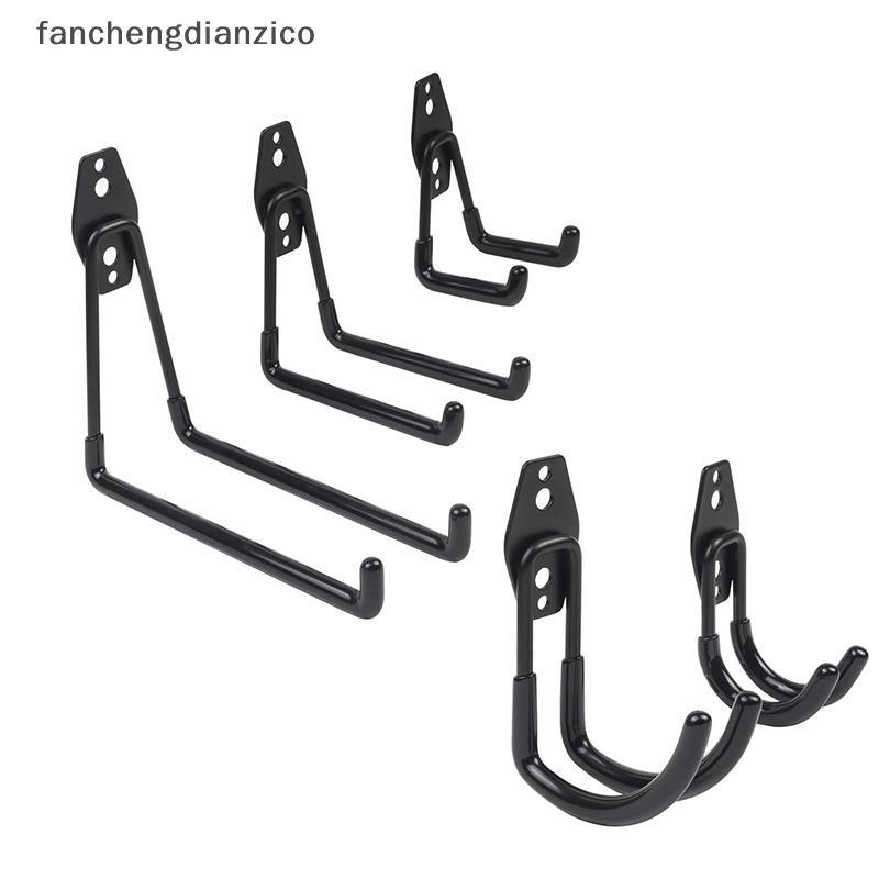 Fanchengdianzico Heavy Duty ตะขอโลหะโรงรถ Wall Mount จักรยานตะขอแขวนติดผนัง Anti-slip Hook สําหรับบั