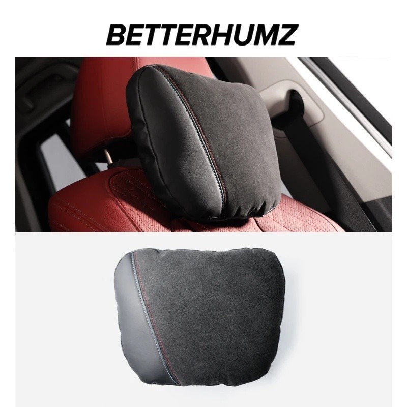 สําหรับ BMW G30 F30 F20 E60 G20 E90 E92 F10 X1 X3 X4 X5 X6 ทําจาก Alcantara Headrest คอ Pil