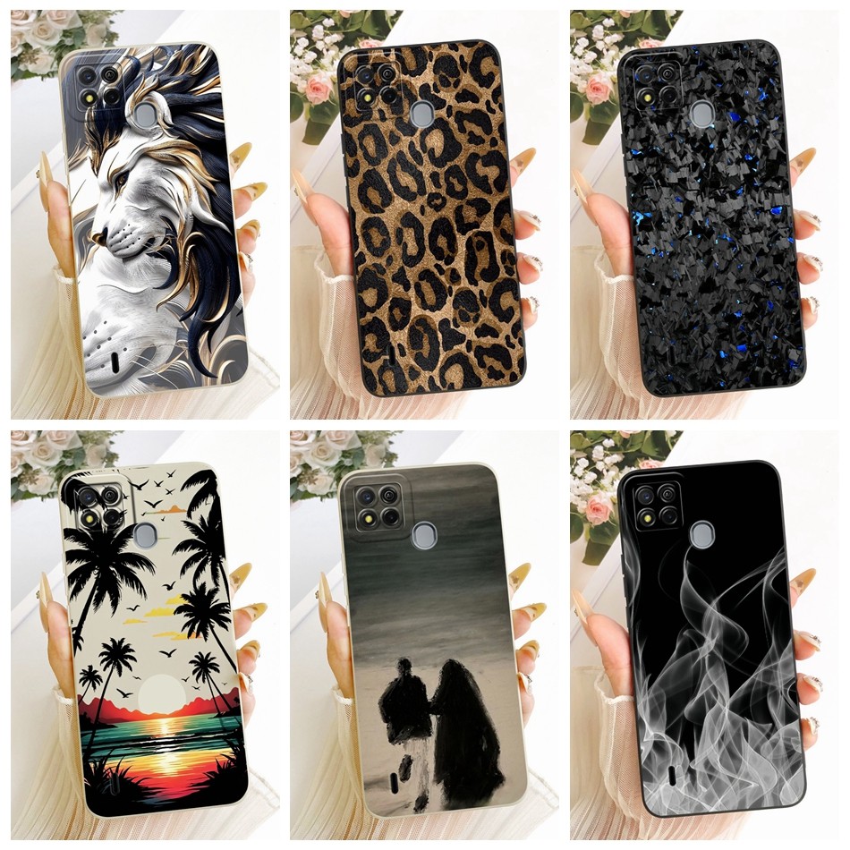 สําหรับ Itel A57 W6004 / itel A57 Pro A611W แฟชั่น Cool รูปแบบเคสโทรศัพท์ Itela57 A57Pro เลนส์ป้องกั