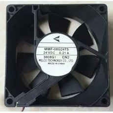 MELCO พัดลมระบายความร้อน MMF-08G24TS-CN2 24V 0.21A