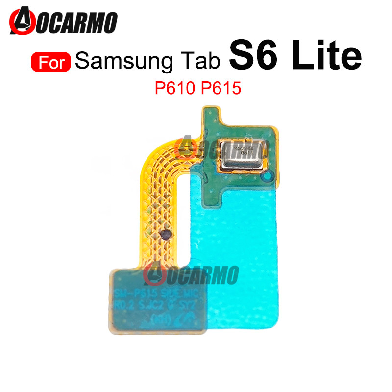 1X สําหรับ Samsung Galaxy Tab S6 Lite P610 P615 ไมโครโฟนด้านข้าง Flex Cable อะไหล่
