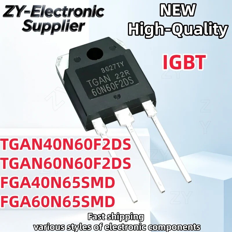 1-5PCS TGAN40N60F2DS TGAN60N60F2DS FGA40N65SMD FGA60N65SMD 40N60F2DS 60N60F2DS FGA40N65 FGA60N65 ทรา