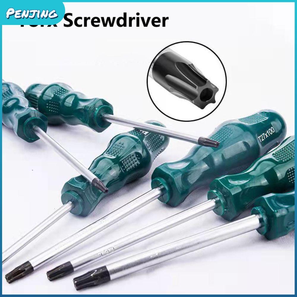 PENJIPH Torx ไขควง, 400 มม.T15 T20 T25 T30 ไขควงหกเหลี่ยม, ซ่อมบ้านที่มีรูเครื่องมือไขควงอัลเลน