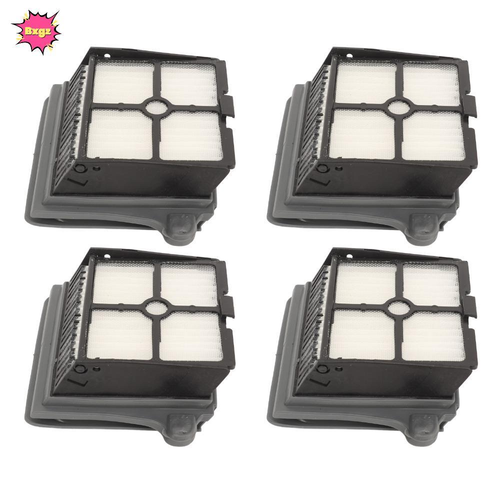 INNICE 4PCS เครื่องดูดฝุ่นชั้นกรอง,ติดตั้งง่ายนํามาใช้ใหม่สูญญากาศกรอง,ง่าย ABS สีเทาใช้งานร่วมกับเค