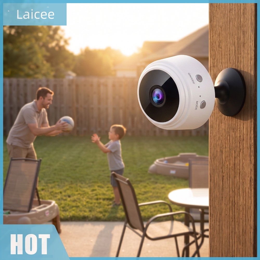 [Laicee.th] A9 Home Mini Camera รองรับการเชื่อมต่อ WiFi 4K HD Nanny Cam สําหรับบ้านผู้สูงอายุในร่มป้