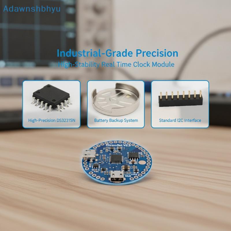 Adhyu 1 PCS RTC Real-Time Clo Module DS3231SN ChronoDot V2.0 I2C สําหรับหน่วยความจํา DS3231 โมดูล TH