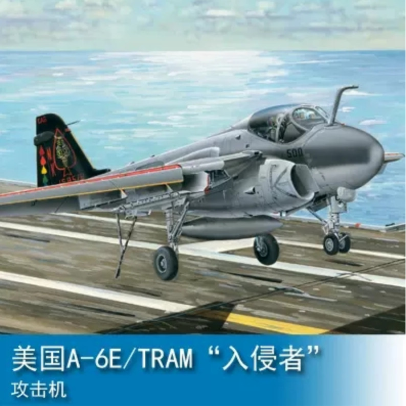 พร้อมส่ง Trumpeter 1/32 USA A-6E/TRAM "Intruder" เครื่องบินโจมตี 02250 Assembly