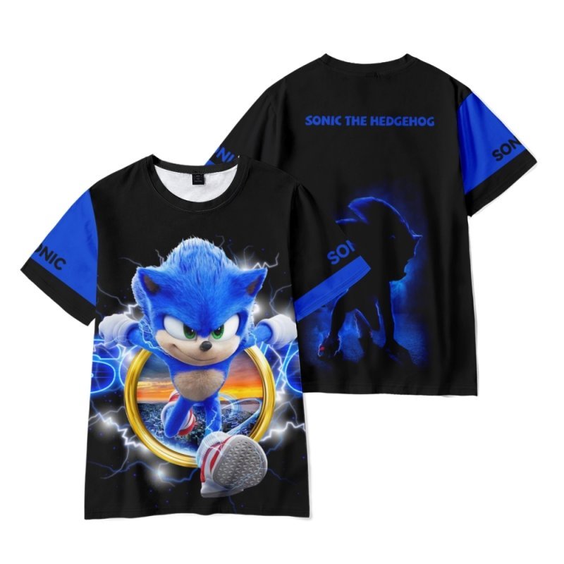 Sonic t shirt for kids A4