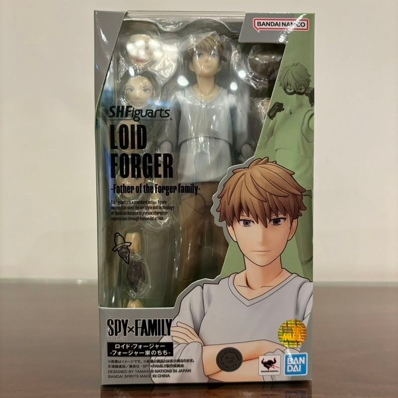 Bandai SHF Spy Play House Lloyd Foggy Dusk Home Clothes Movable Ready Stock