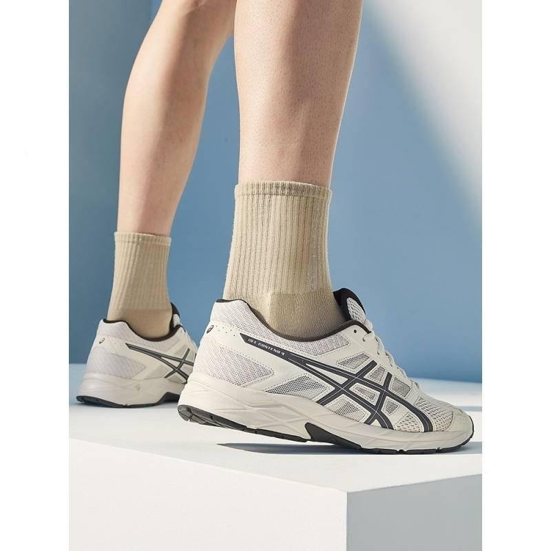 2025New รองเท้าวิ่งสําหรับผู้ชายและผู้หญิง (ASICs) [-Asics] รองเท้าวิ่งผู้ชาย Asics gel-contend 4 รอ