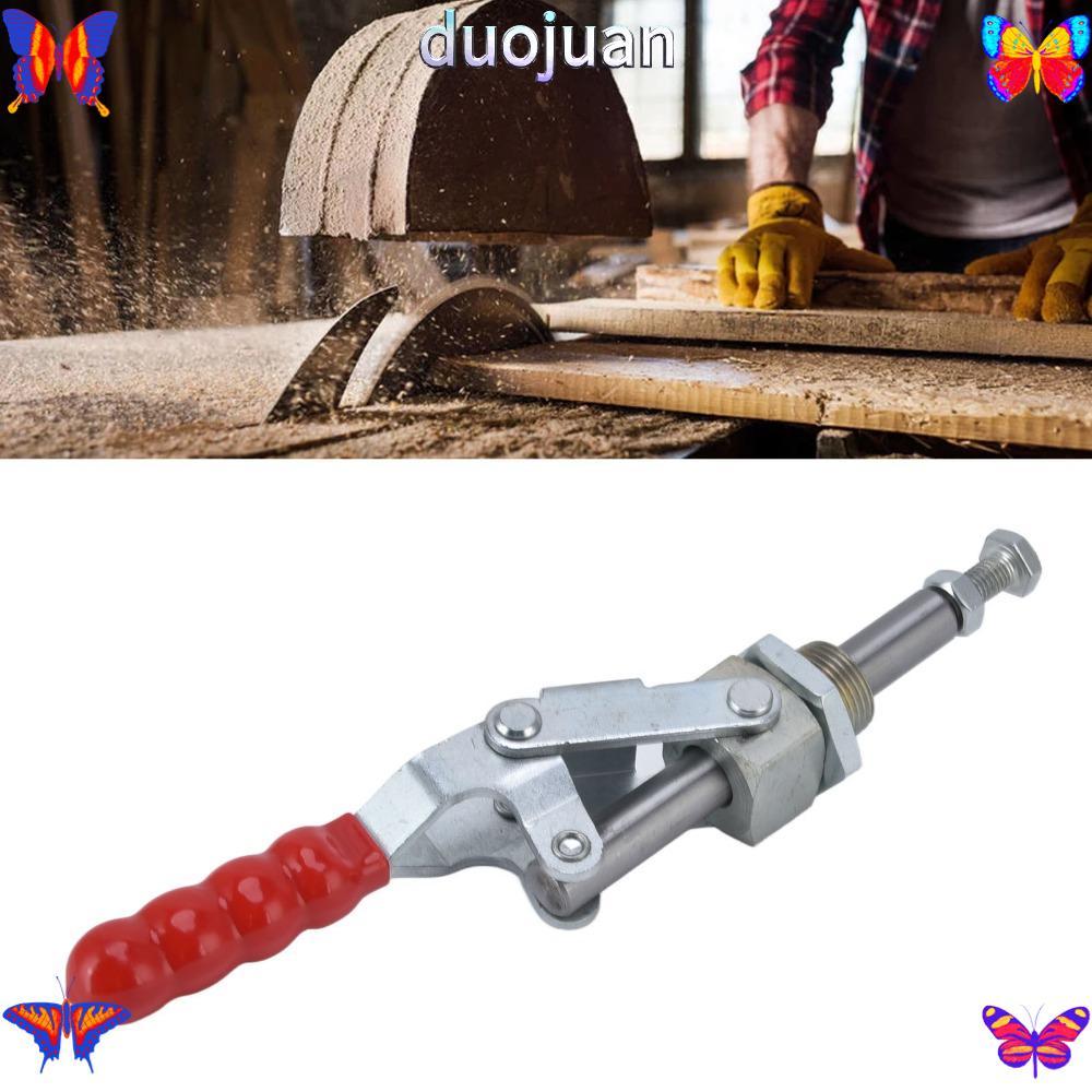 DUOJUAN Toggle Clamp, Anti Slip Iron Quick Release Toggle Clamp, เครื่องมือ 171*137 มม.Push Pull Tog