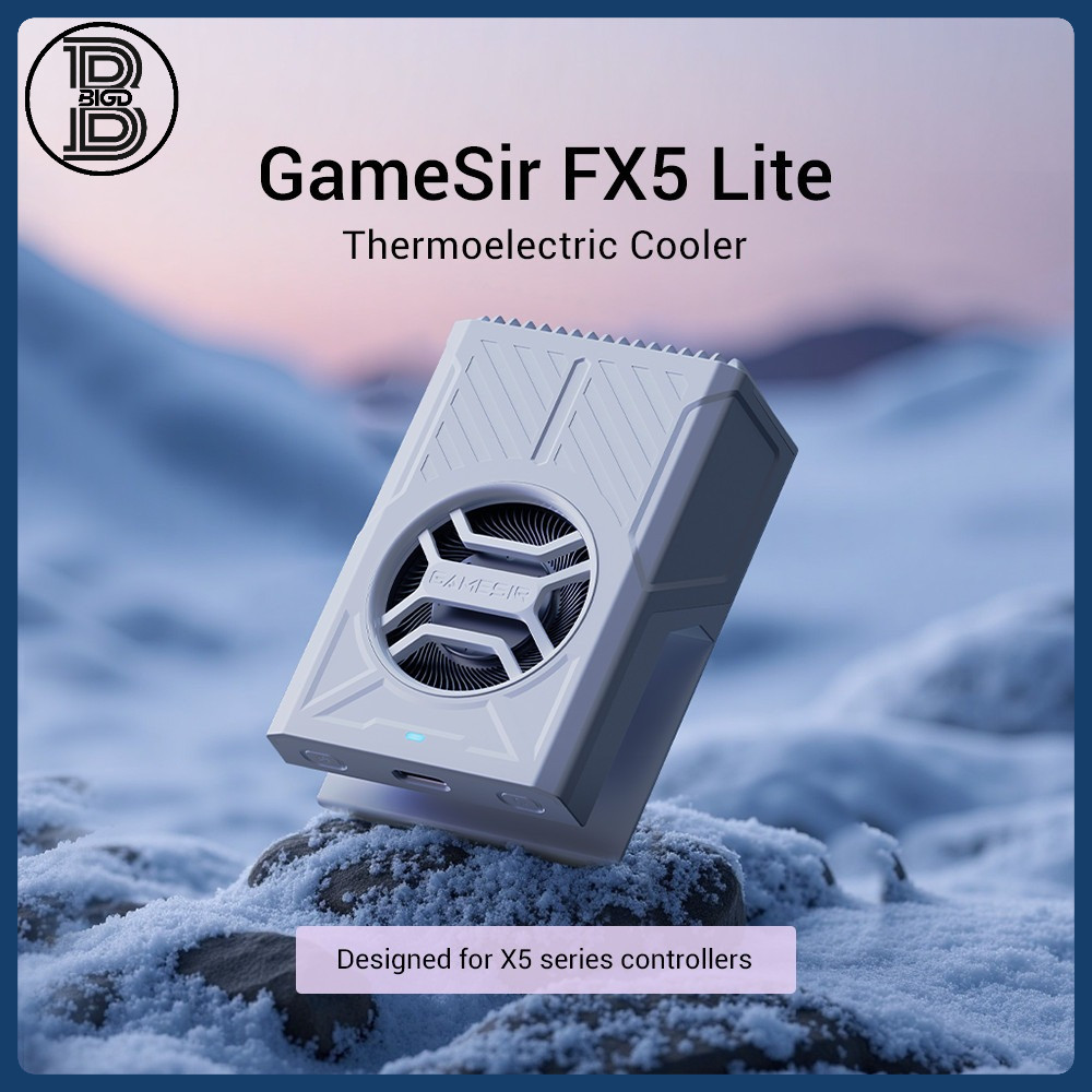 [New]GameSir FX5 Cooler - Wireless FX5 Lite Wired Cooler โหมดปรับได้สามโหมดสําหรับคอนโทรลเลอร์ X5 Series