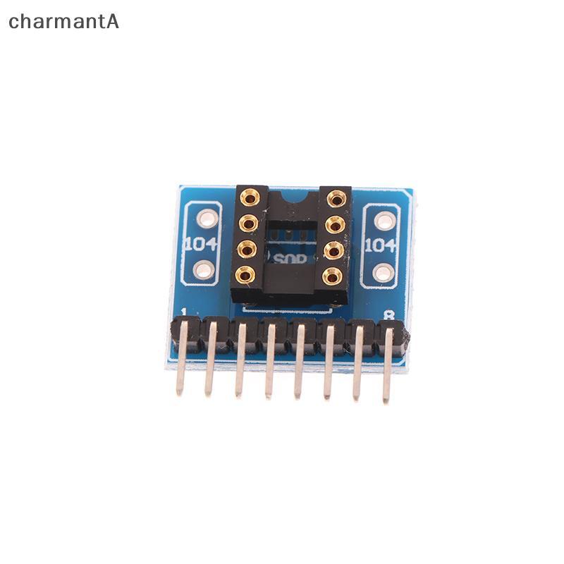 CharmantA Single-row ZIP SIP8 Paage แปลง Dual-row DIP8 Soet NJM5532 4558 4560 4580 4565 2114L HIFI A