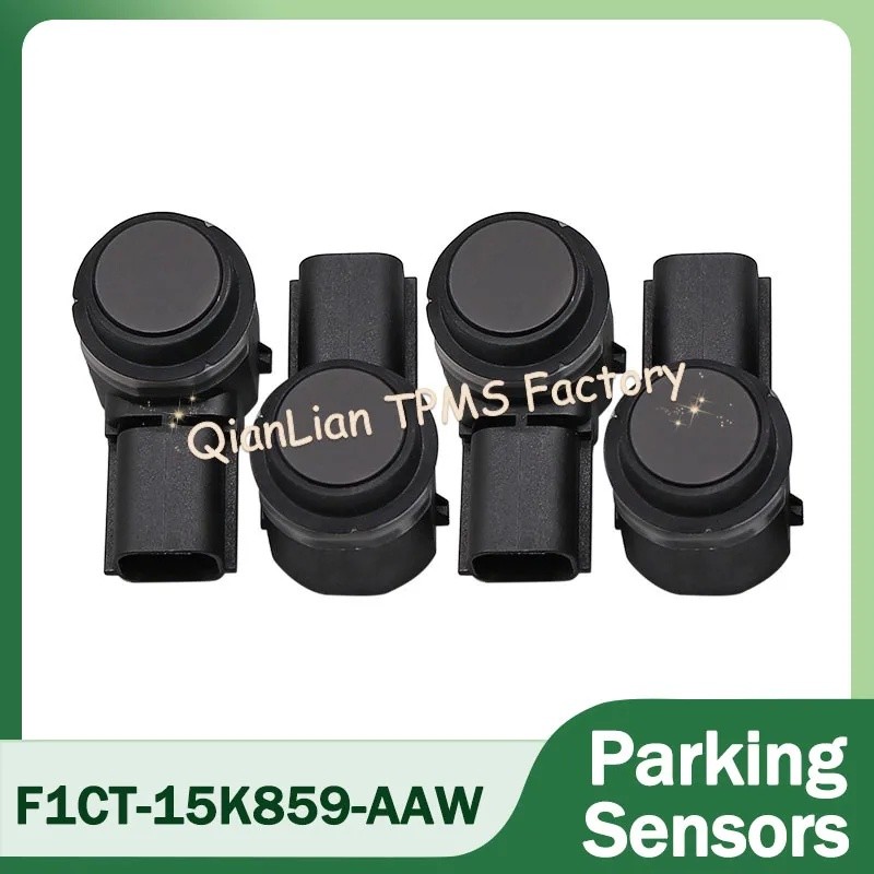 HZY 1/4pcs F1CT-15K859-AAW PDC เซ็นเซอร์ช่วยที่จอดรถสําหรับ Edge Expedition Explorer Flex Focus Taur