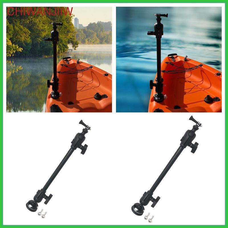 [chiwanjiiw] Kayak Action Cam Mount Sports Cam Rack Kayak Rail Track Cam Holder for Action
