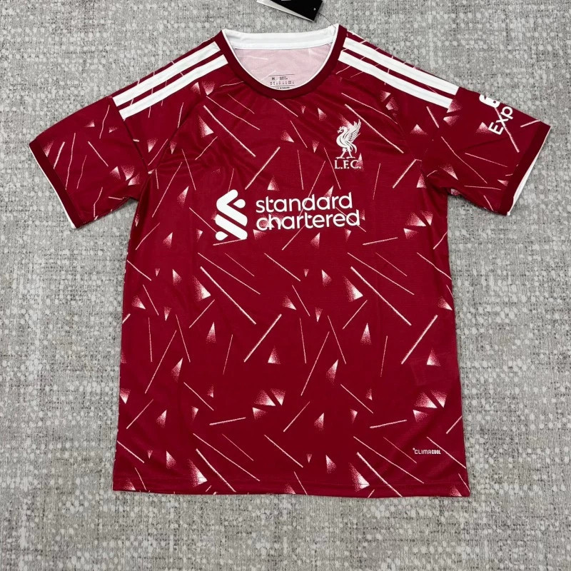 S-4XL Fan Edition 26/27 L.FC LIVERPOOL # 7 WIRTZ Jersey เสื้อฟุตบอลเหย้า
