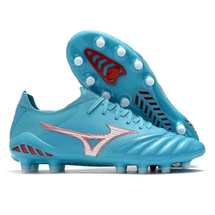 ZG4U Mizuno MORELIA NEO III β รองเท้าฟุตบอลผู้ชายญี่ปุ่นทํา, กันน้ําระบายอากาศ T7TF ED6F