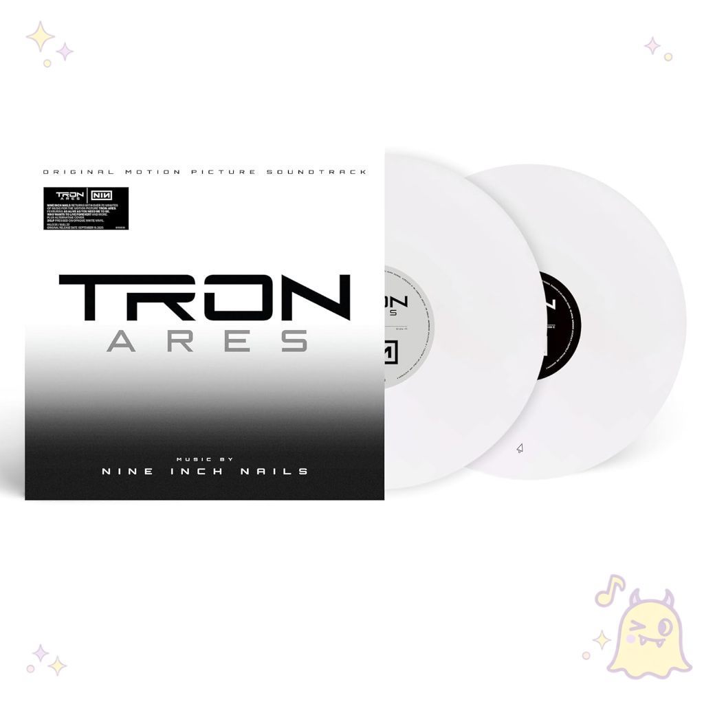 🔥 พร้อมส่ง🔥 แผ่นเสียง Vinyl LP TRON: Ares Soundtrack White แผ่นไวนิล [ใหม่และซีล SS]