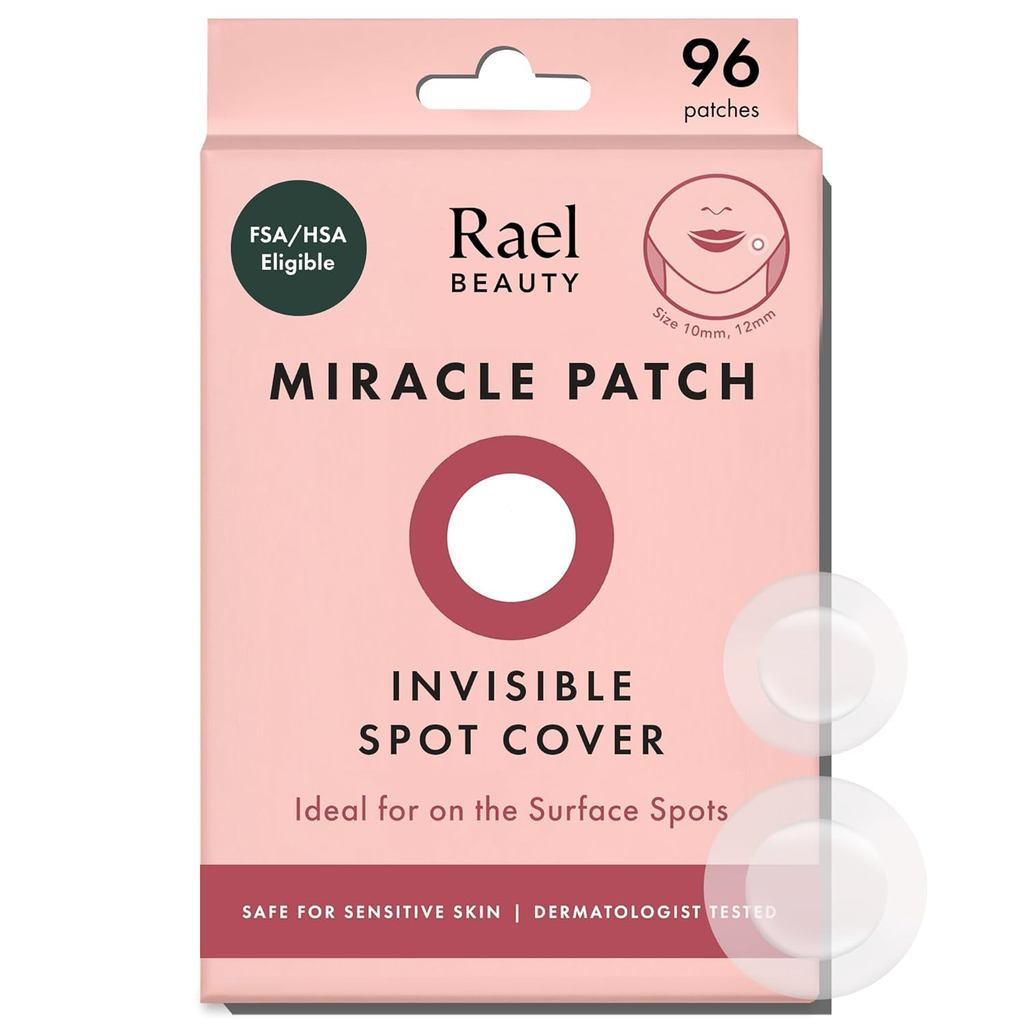 RaelPimpplePatches,MiracleInvisibleSpotCover-Hydrocolloid AcnePimpplePatch,AbsorpsZits&Blemish,เกาหล