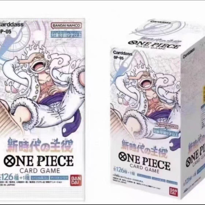 เวอร์ชั่นญี่ปุ่น One Piece OP05 Bandai อาหารเสริมการ์ดญี่ปุ่น OPCG Original Box One Piece ของแท้ใหม่