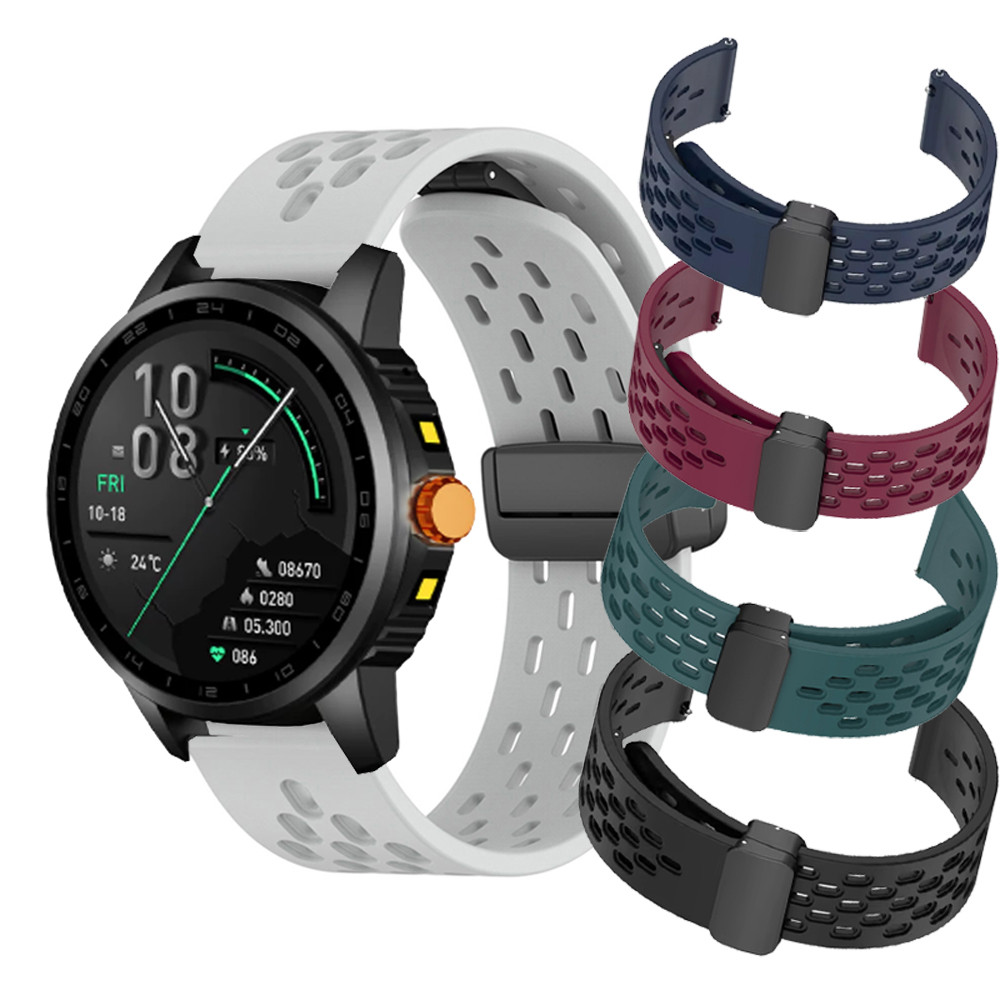 Laxasfit GT12 สมาร์ทวอท์ชสมาร์ทวอทช์สายรัดซิลิโคน Laxasfit GT12 SmartWatch เปลี่ยนพร้อมฟิล์มกันรอยหน