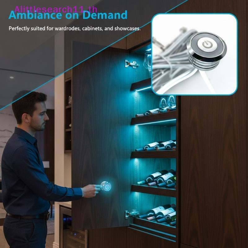 Alittlesearch11 1 PCS DC 5V 12V-24V Touch Dimmer Switch Sensor เครื่องตรวจจับปรับความสว่างสําหรับ Ga