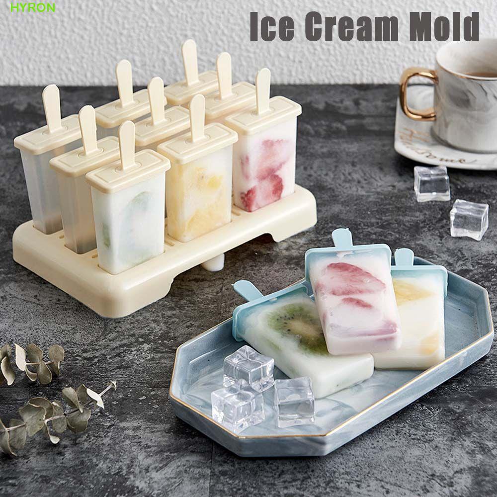 HYRON เครื่องทําน้ําแข็ง DIY 4/9 กริดเครื่องทําไอศกรีมเด็กทารก 3D Ice Stick
