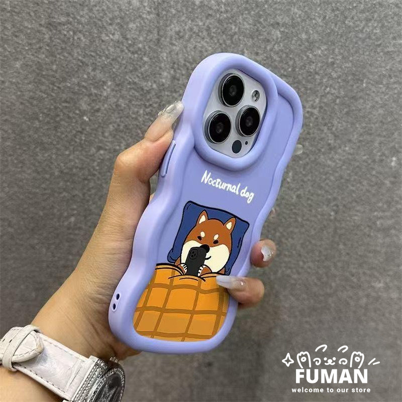 ลูกสุนัขน่ารัก Macaron 3D Waveเคสโทรศัพท์สําหรับOPPO A6 Pro A6C A6X A6S A5 Pro A5i Pro A5S A5X A3 Pr
