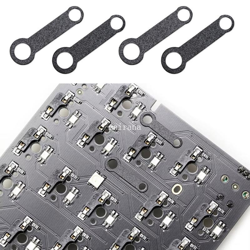 MT คีย์บอร์ดเครื่องกล Elevations PCB Stabilizers Pad สําหรับคีย์ลด Wobble