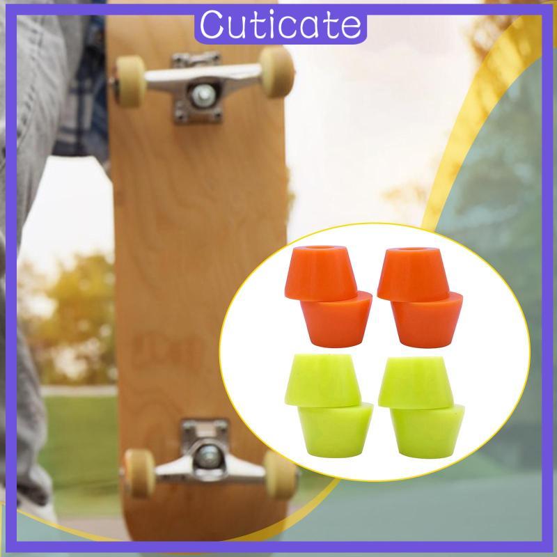 [CUTICATE] 4 ชิ้นสเก็ตบอร์ด Bushings เปลี่ยนถ้วย Longboard Bushing Bubble Bushings สําหรับ S5 S6 CX4