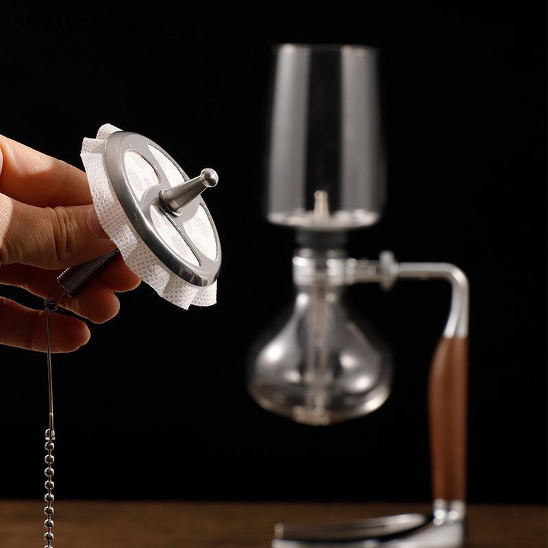 RT Reusable Siphon เครื่องชงกาแฟกรอง Core อาหาร-เกรดสแตนเลสทนทานสําหรับ Home Daily Coffee ทํา 1 ชุด 