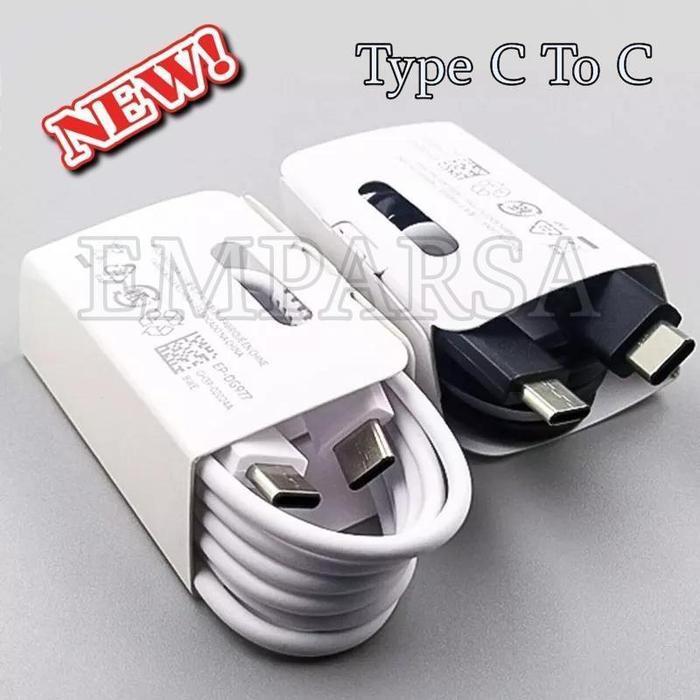 SAMSUNG สายเคเบิลข้อมูลสําหรับSamsung Type C To Type C Super Fast Charging 25W A70 A71 A80 A81 Note 