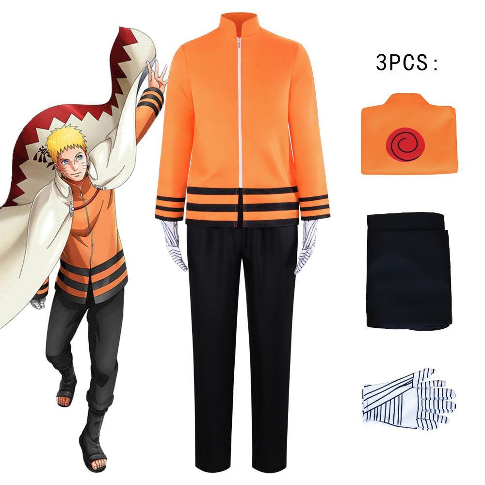 โรงงานภาพยนตร์ภาพยนตร์ภาพยนตร์ภาพยนตร์ Uzumaki thorbi Color Shape เครื่องแต่งกาย BORUTO -NARUTO THE 