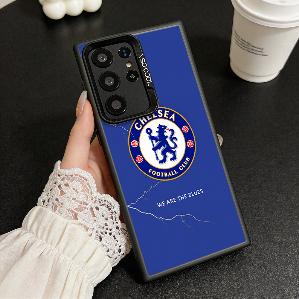 เคสโทรศัพท์ ลายเชลซี ทีมฟุตบอลระดับโลก สำหรับ S26Ultra S25Ultra Galaxy A56 A55 S24 Ultra S23 A54 A34