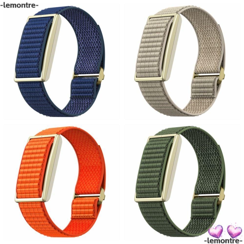 LEMONTRE Sport Band, Loop Design 22mm Fitness Tracker Strap, ปรับไนลอน Breathable Bicep Band สําหรับ