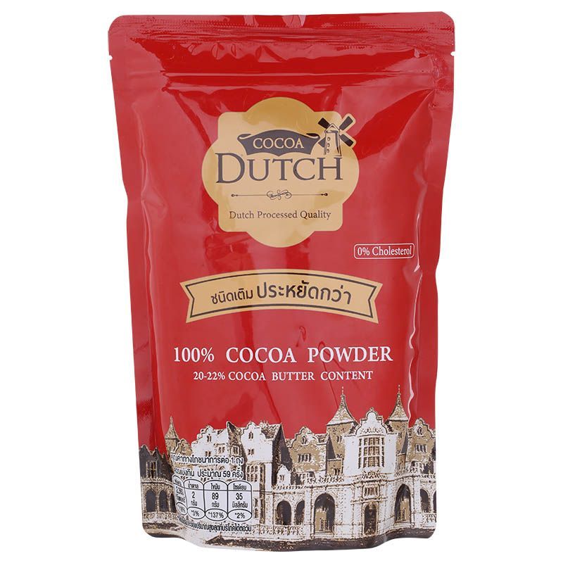 โกโก้ดัทช์โกโก้ผง 450กรัม Cocoa Dutch Cocoa Powder 450g.